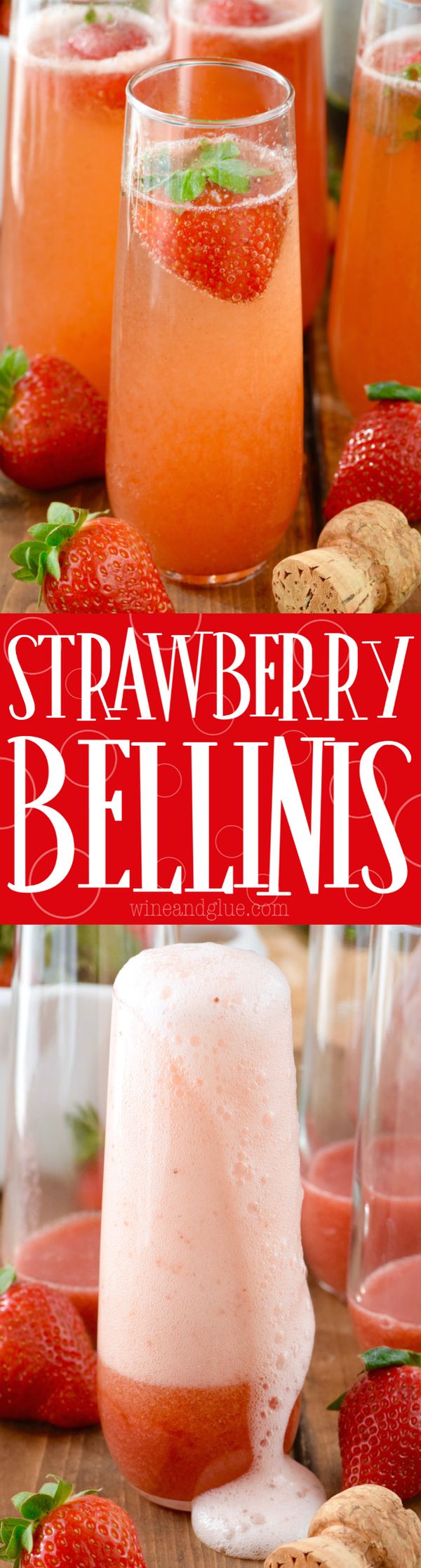 Strawberry Bellinis