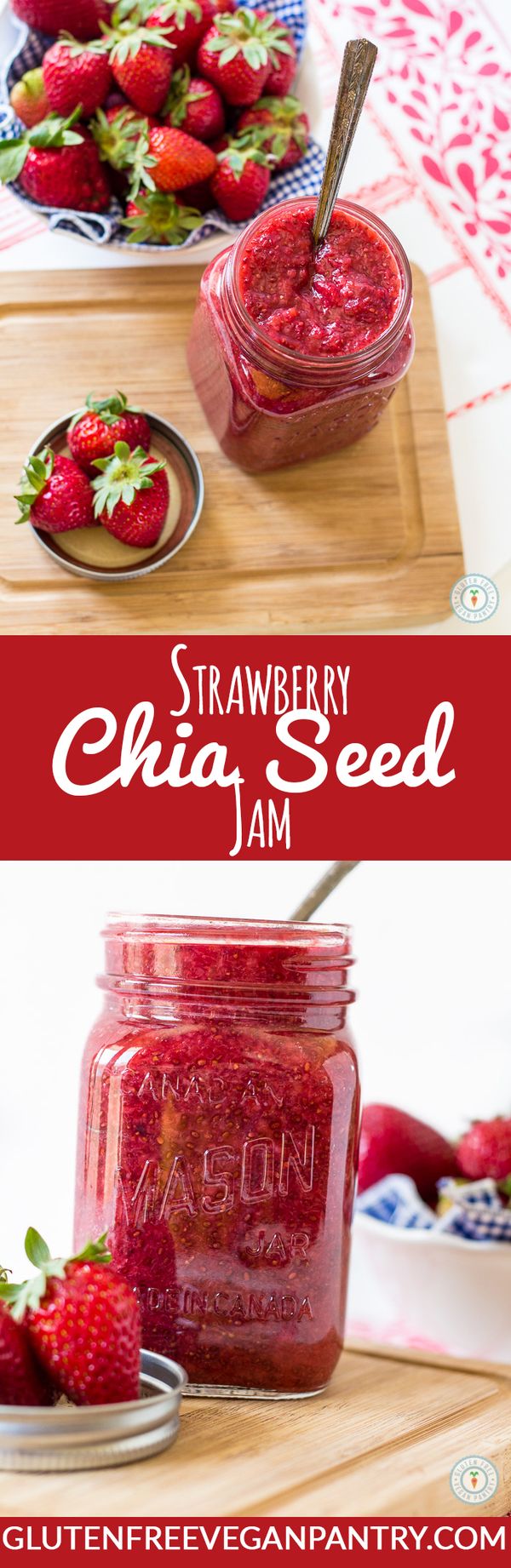 Strawberry Chia Seed Jam - Super Easy Sunday