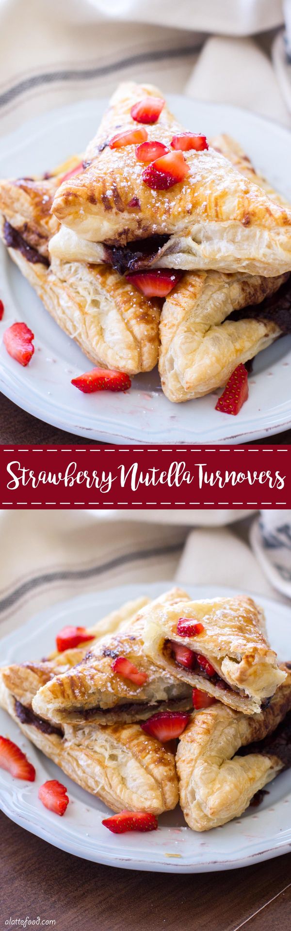 Strawberry Nutella Turnovers