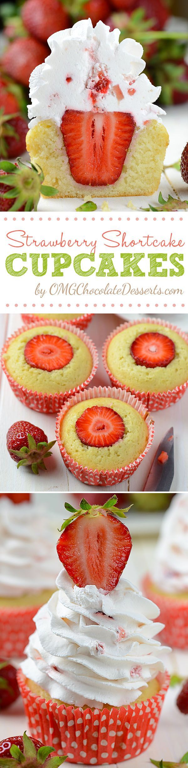 Strawberry Shortcake Cupcakes