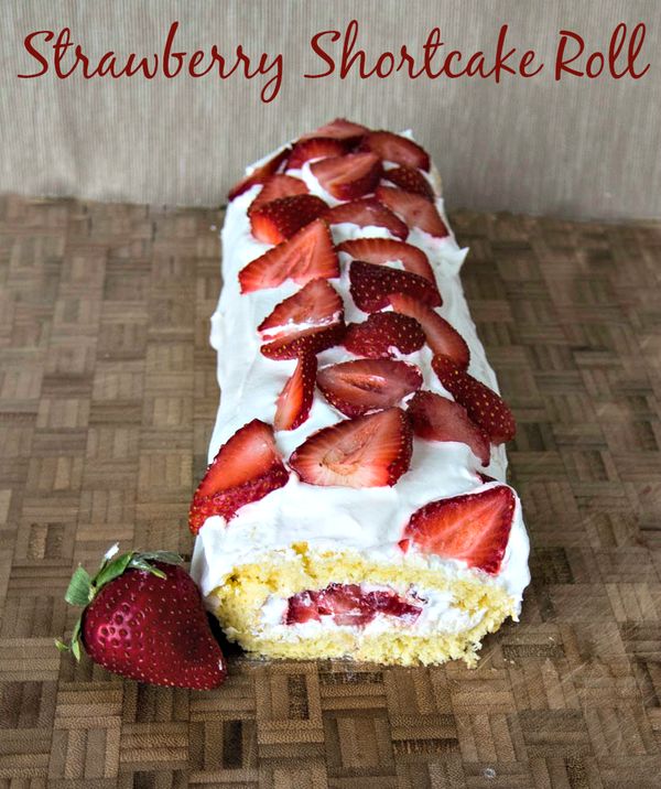 Strawberry Shortcake Roll