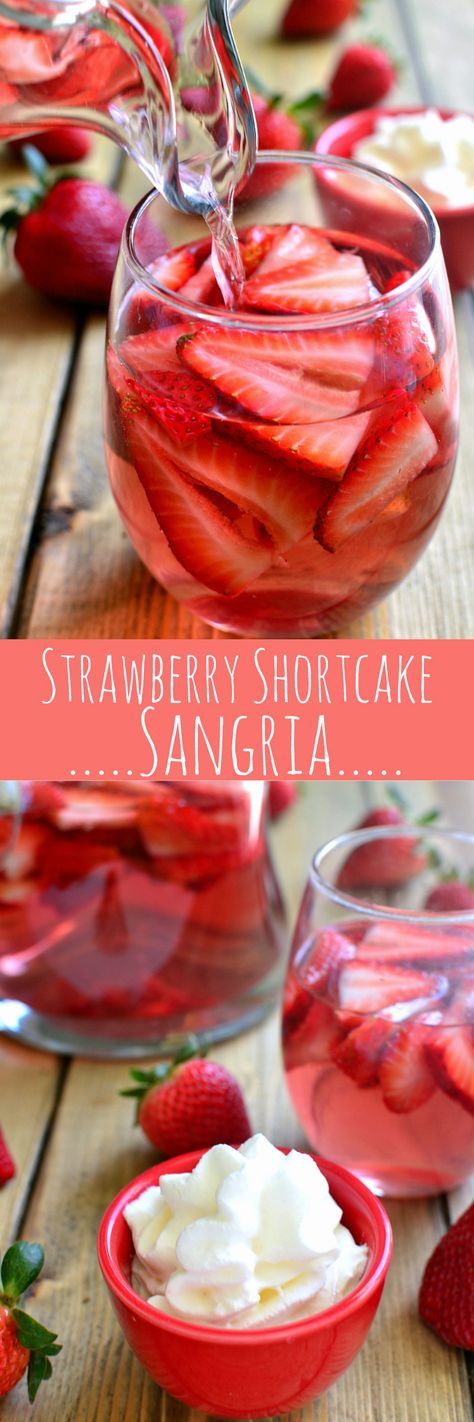 Strawberry Shortcake Sangria