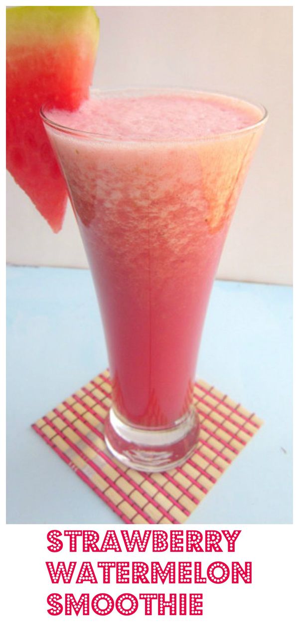 Strawberry Watermelon Smoothie