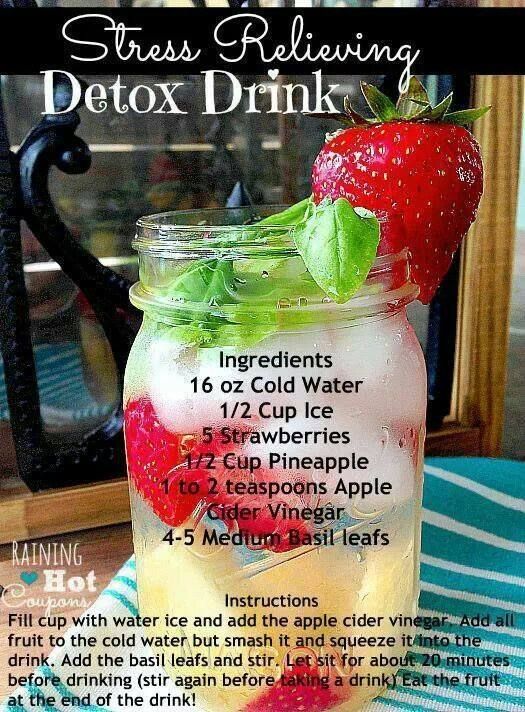 Stress Relieving Detox Drink