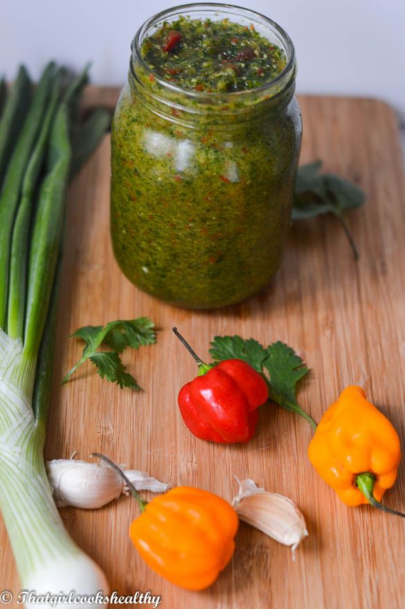 Strictly caribbean green seasoning