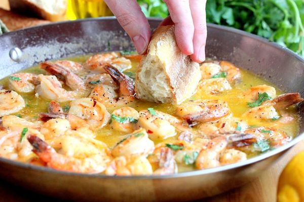 Succulent Shrimp Scampi