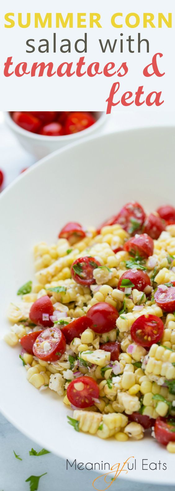 Summer Corn, Tomato & Feta Salad