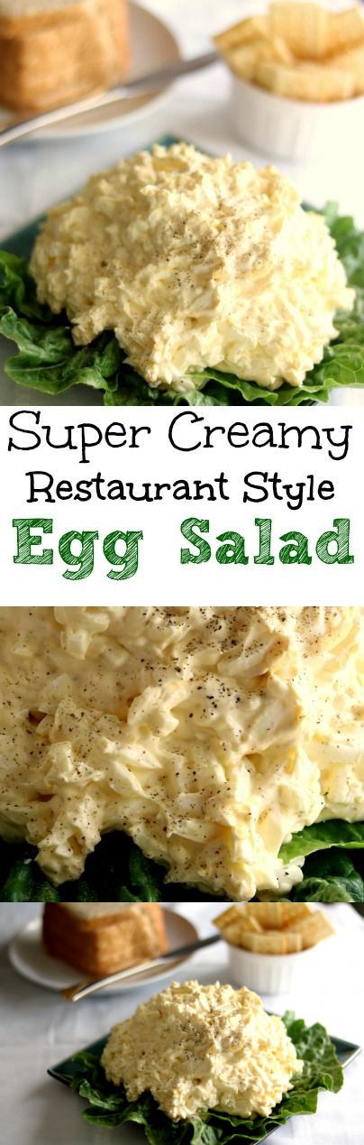 Super Creamy Restaurant Style Egg Salad