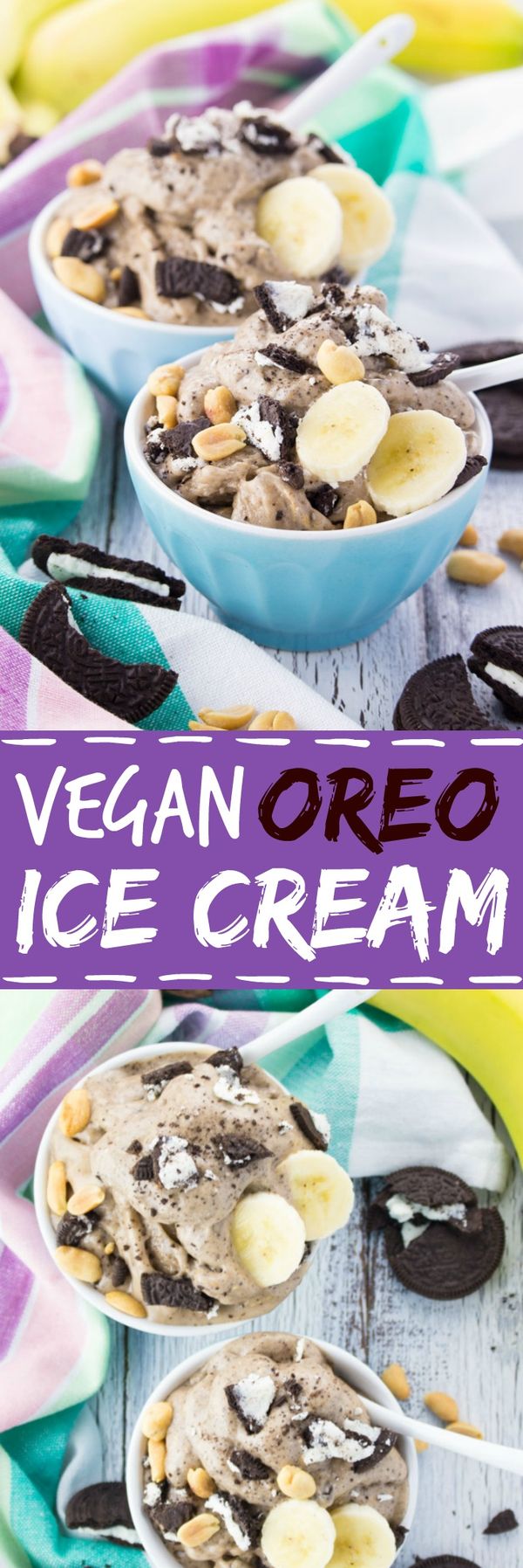 Super Easy Vegan Oreo Ice Cream