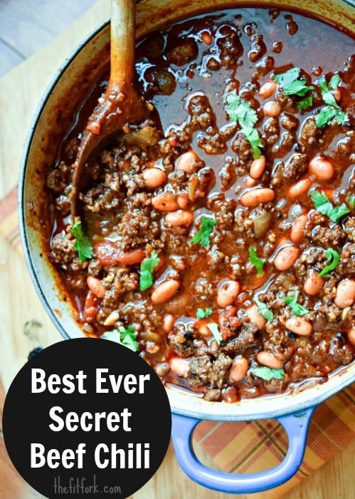 Super-Secret Ground Beef Chili