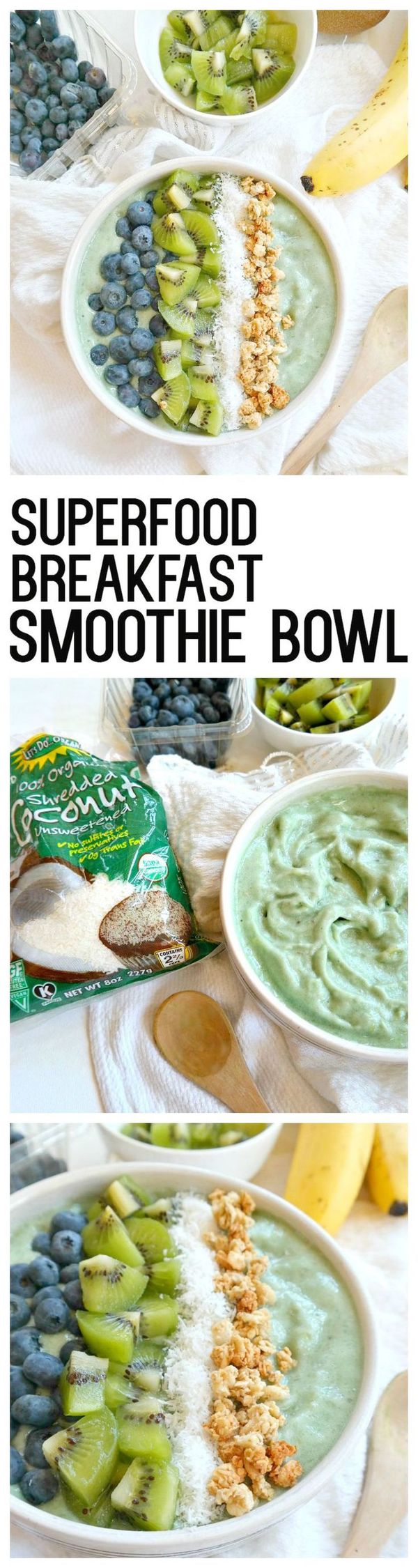 Superfood Breakfast Smoothie Bowl