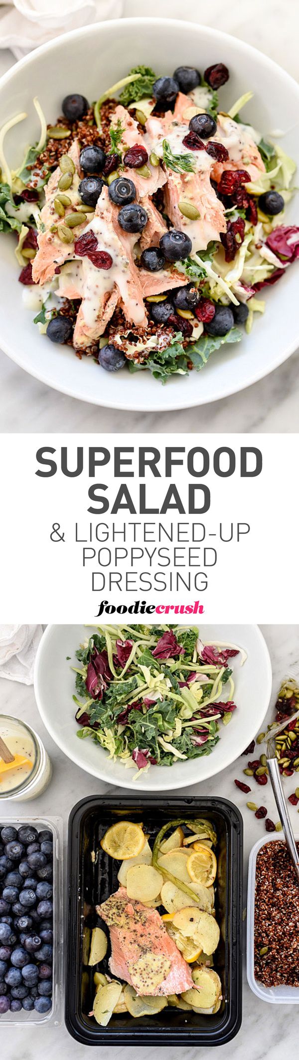 Superfood Salad with Poppy Seed Dressing