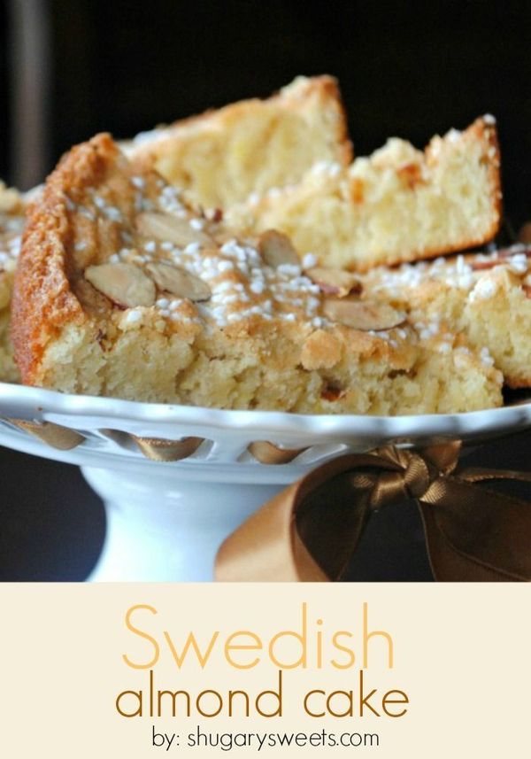 Swedish Almond Cake