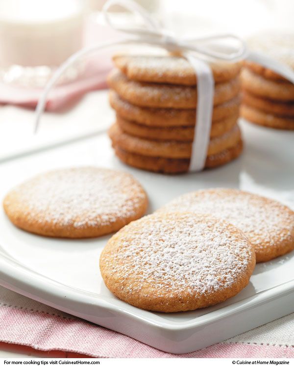 Swedish Walnut Butter Cookies