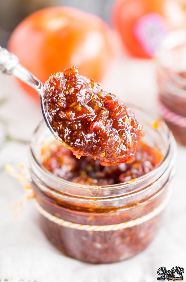 Sweet & Spicy Tomato Chutney