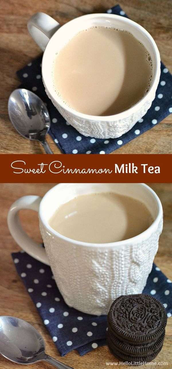 Sweet Cinnamon Milk Tea