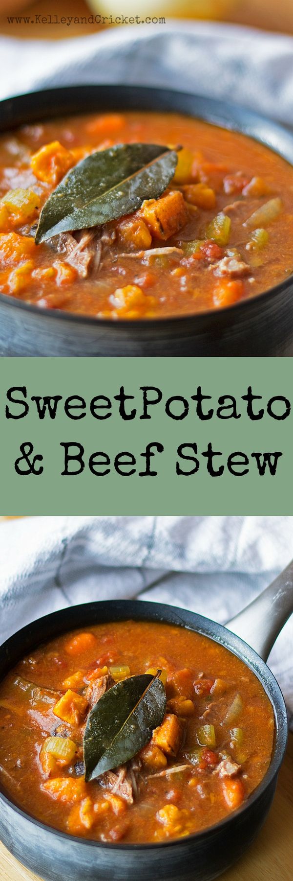 Sweet Potato and Beef Stew (Crock Pot, Grain Free, Gluten Free, Paleo