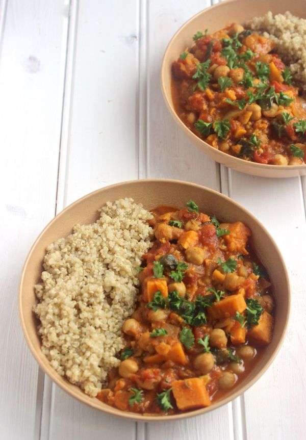 Sweet Potato and Chickpea Stew