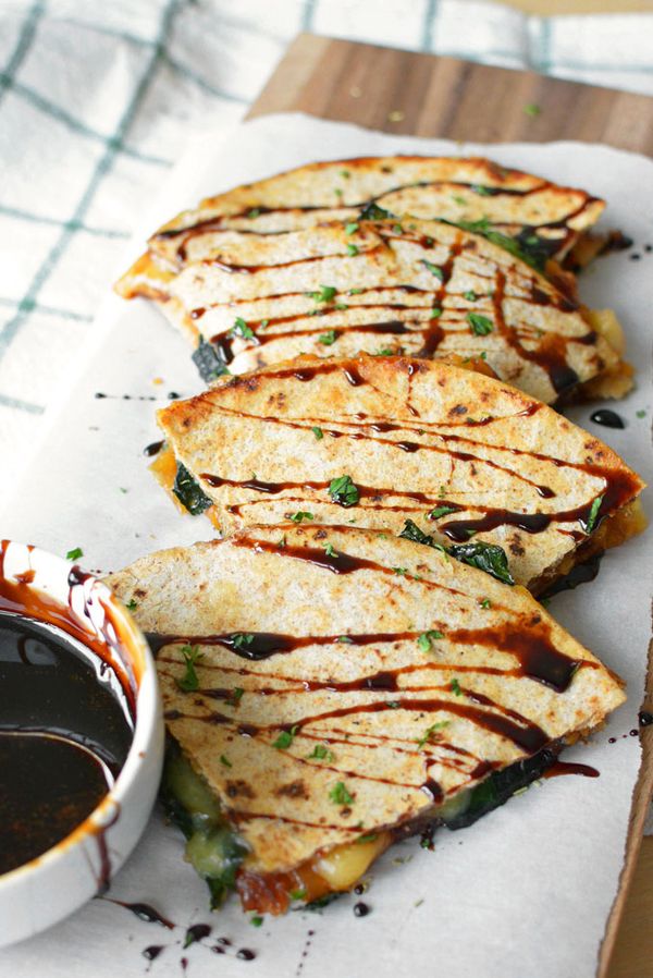 Sweet Potato and Gouda Quesadillas