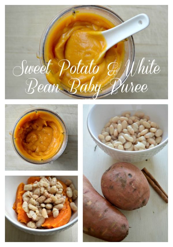 Sweet Potato and White Bean Puree