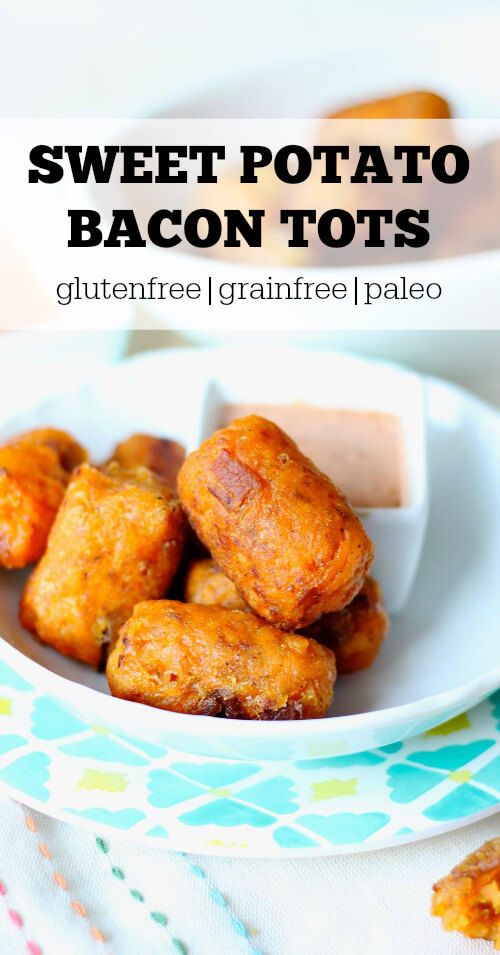 Sweet Potato Bacon Tots