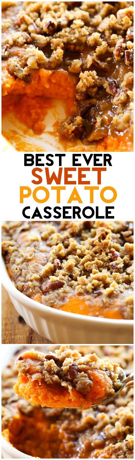 Sweet Potato Casserole (Thanksgiving Side Dish