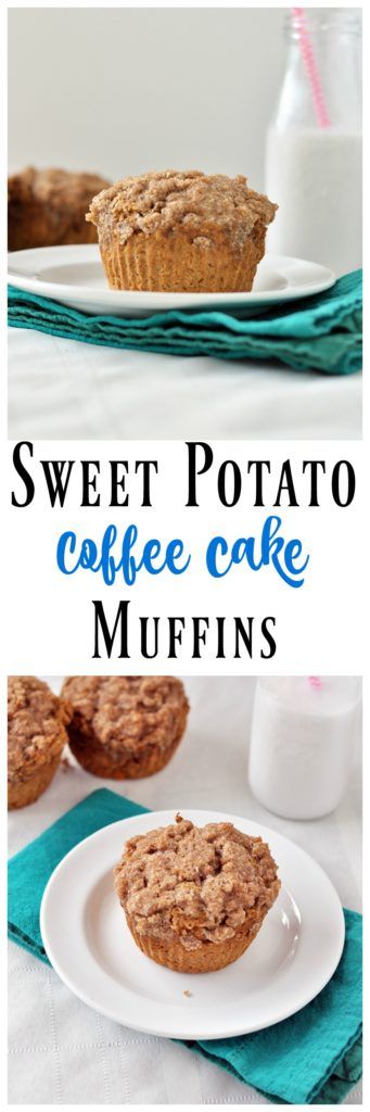 Sweet Potato Coffee Cake Muffins