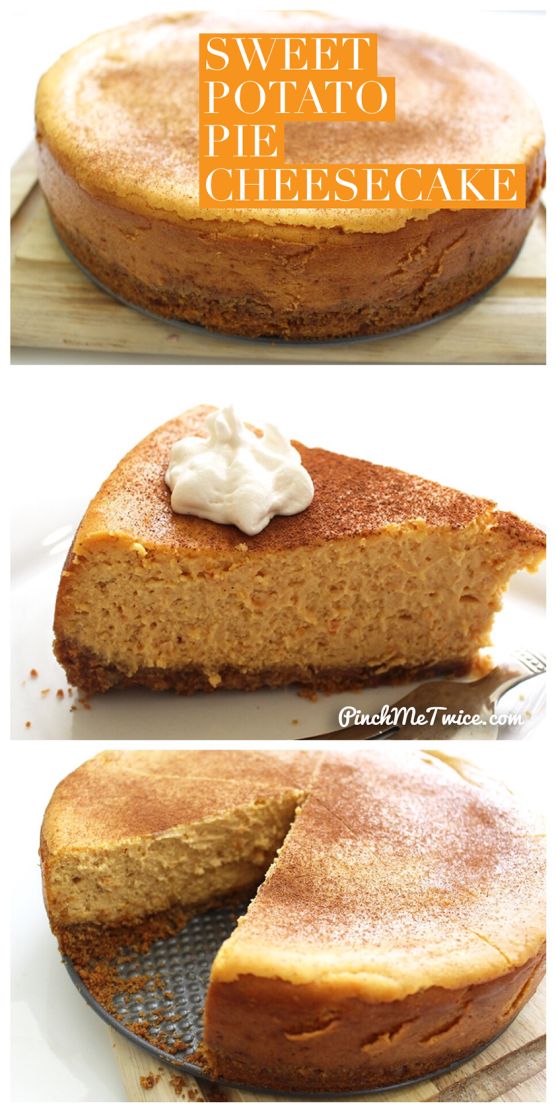 Sweet Potato Pie Cheesecake