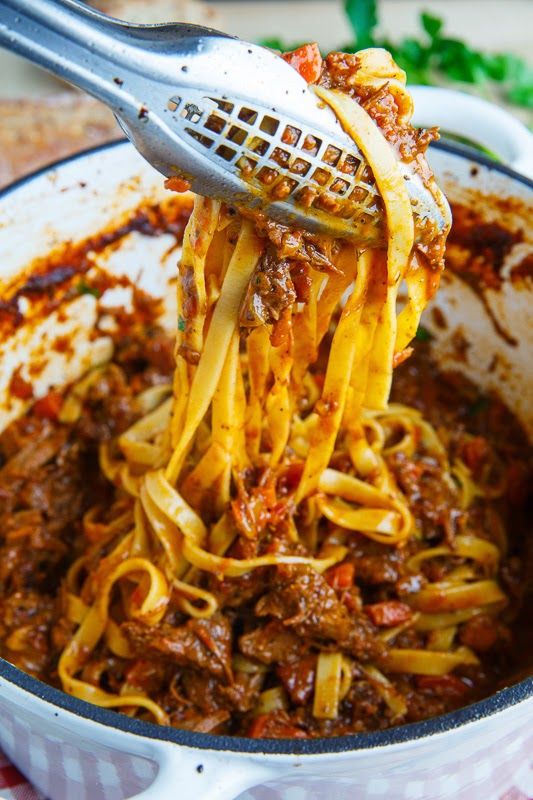 Tagliatelle Short-rib Bolognese