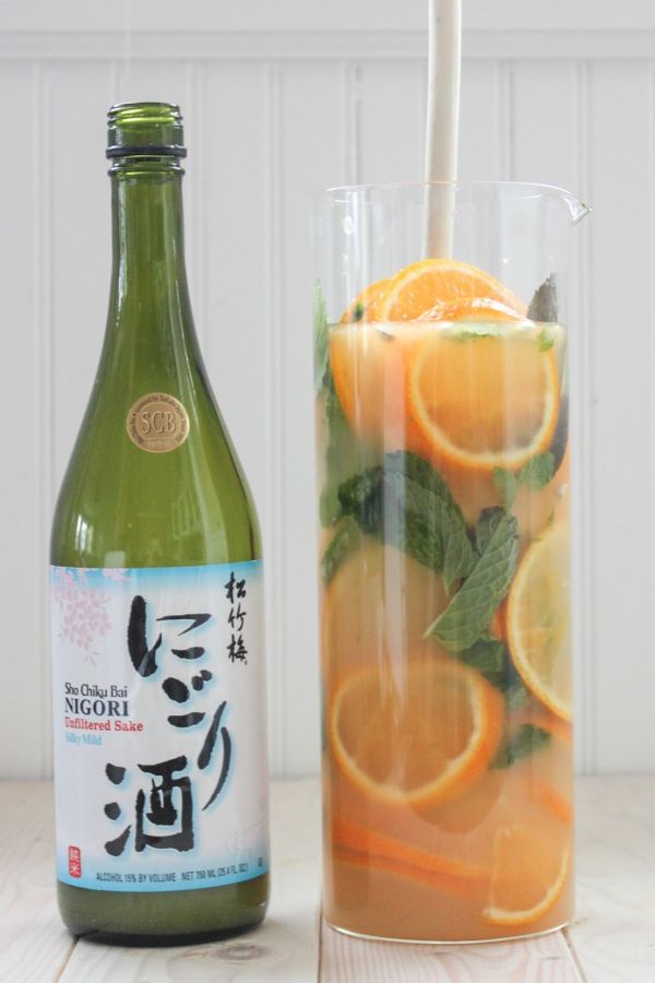 Tangerine Ginger Sake Sangria