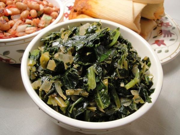 Tasty Frozen Collard Greens