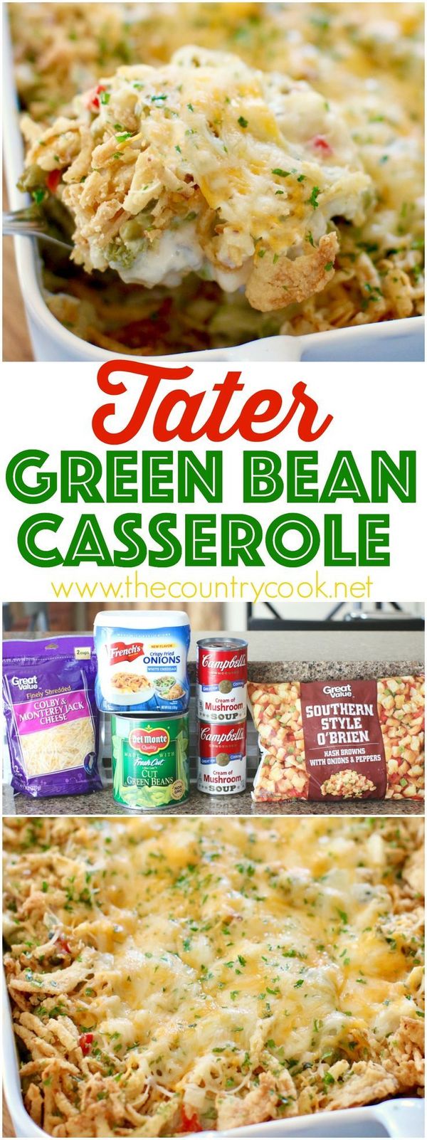 Tater Green Bean Casserole