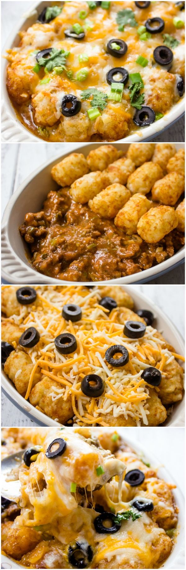 Tater Tot Enchilada Bake