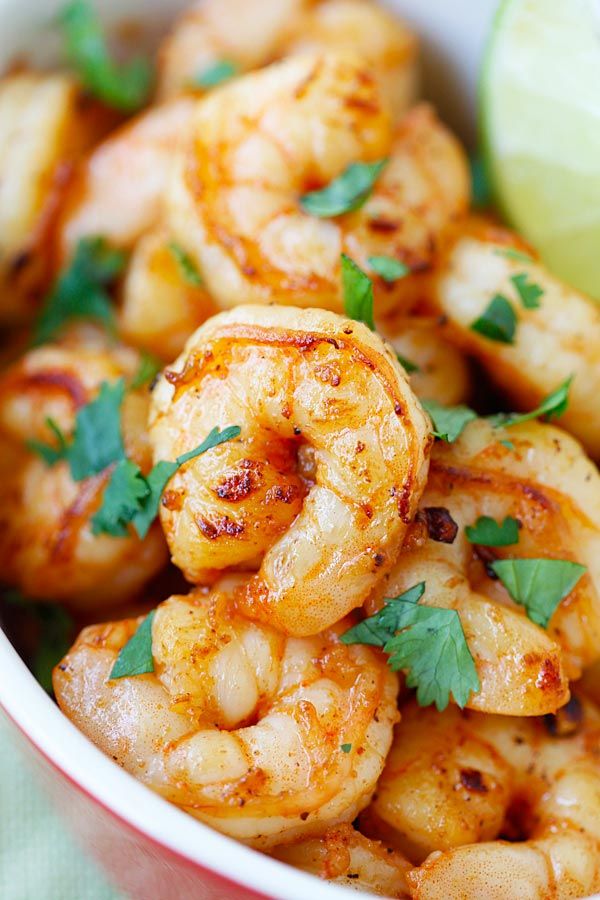 Tequila Lime Shrimp