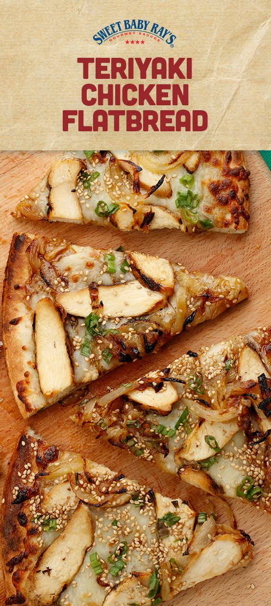 Teriyaki Chicken Flatbread