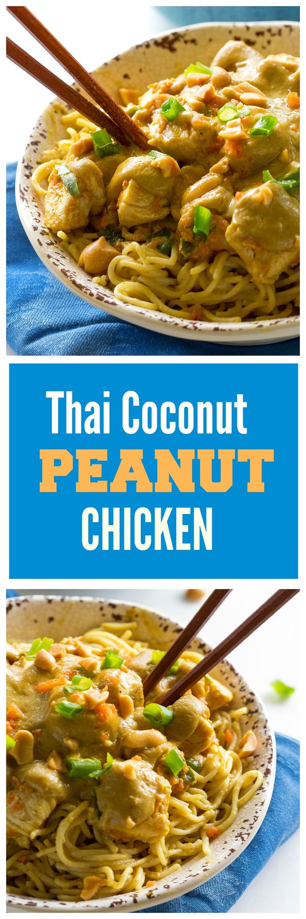 Thai Coconut Peanut Chicken