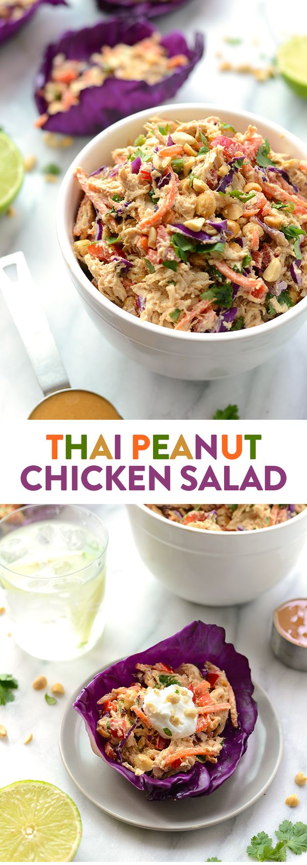 Thai Peanut Chicken Salad