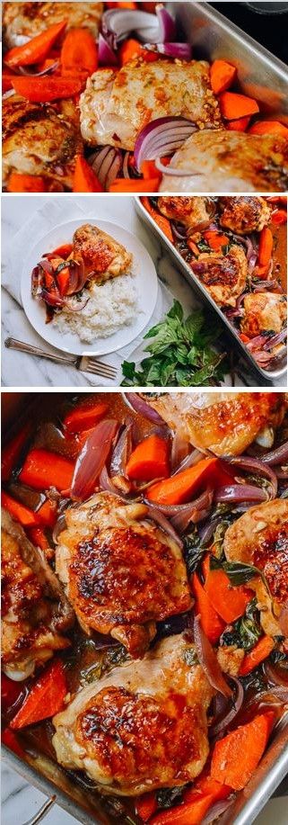 Thai Roasted Chicken Thighs