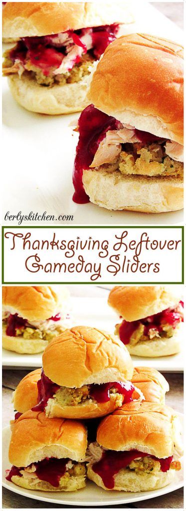 Thanksgiving Leftover Gameday Sliders