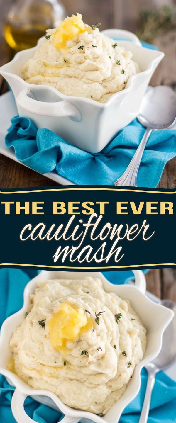 The Best Cauliflower Mash Ever