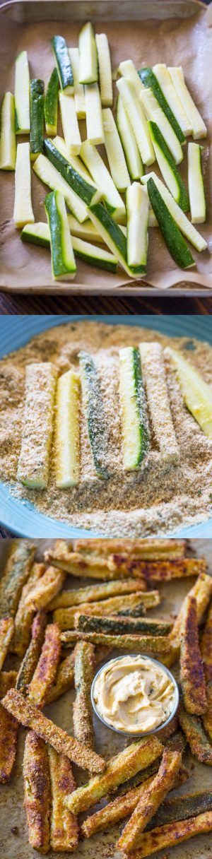 The Best Crispy Baked Zucchini Fries