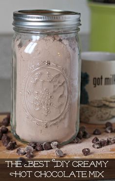 The Best DIY Creamy Hot Chocolate Mix