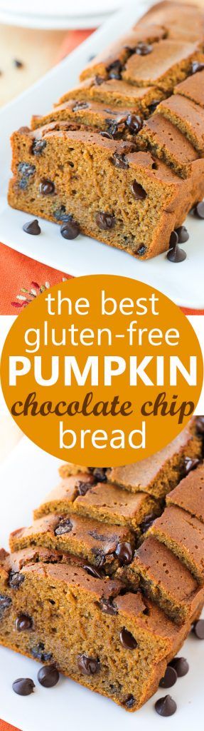 The Best Gluten-Free Pumpkin Chocolate Chip Bread (Maple-Syrup Sweetened, Dairy-Free