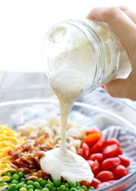 The Best Homemade Ranch Salad Dressing