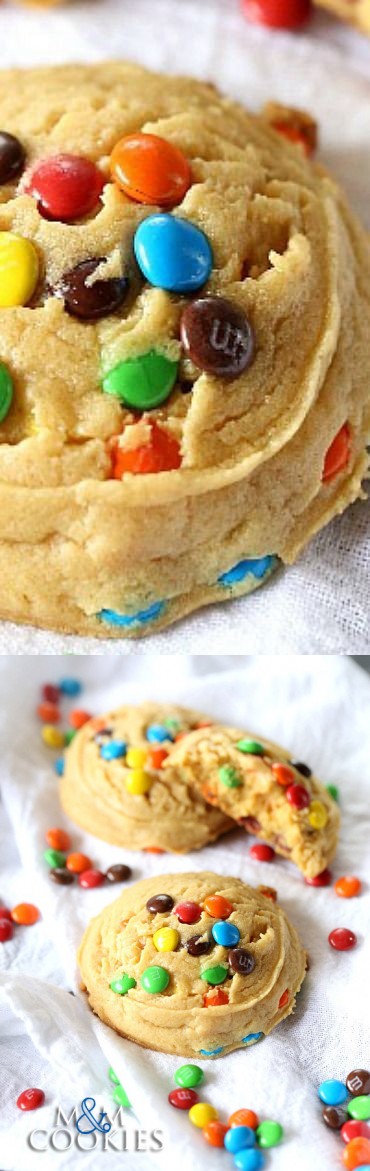 The Best M&M Cookies