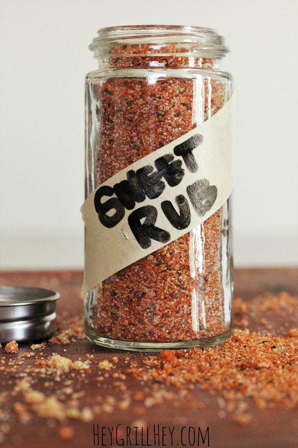 The BEST Sweet Rub for Grilled Pork and Chicken