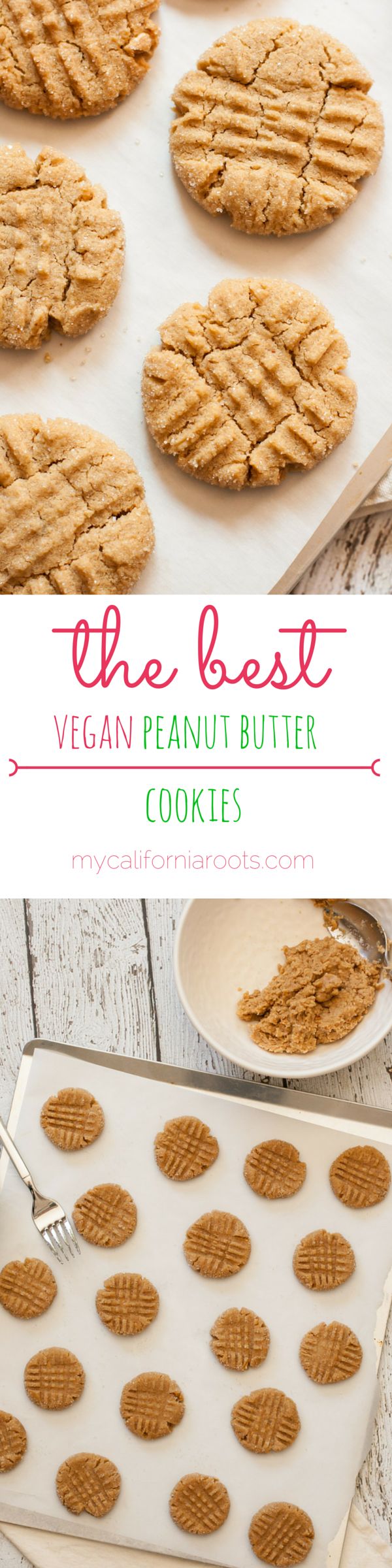 The Best Vegan Peanut Butter Cookies