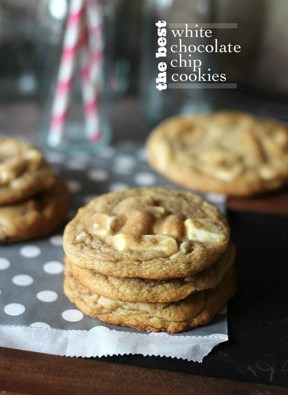 The Best White Chocolate Chip Cookies