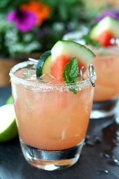 The Firecracker - Watermelon, Lime and Cucumber Cocktail