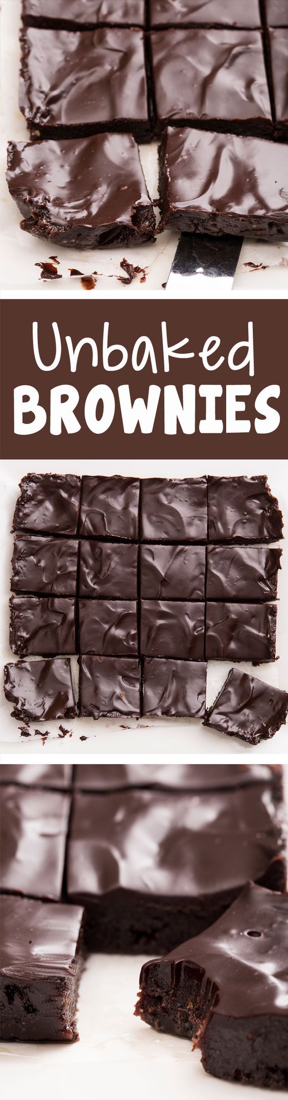 The Ultimate Unbaked Brownies